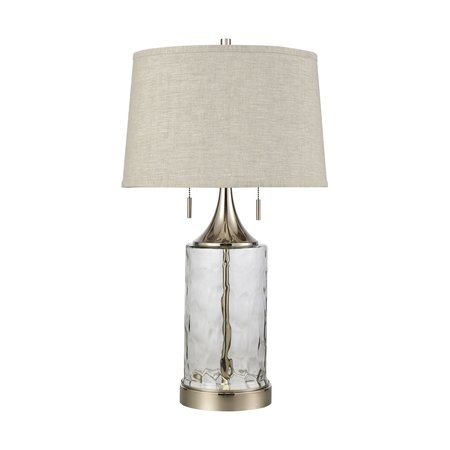 Elk Home Tribeca 27'' High 2-Light Table Lamp - Clear 77119